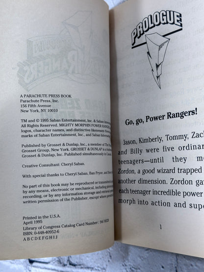 Mighty Morphin Power Rangers: Lord Zedd Strikes Back by Jean Waricha [1995]