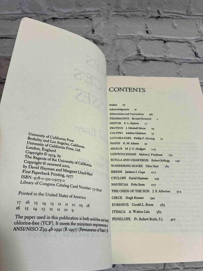 James Joyce's Ulysses: Critical Essays