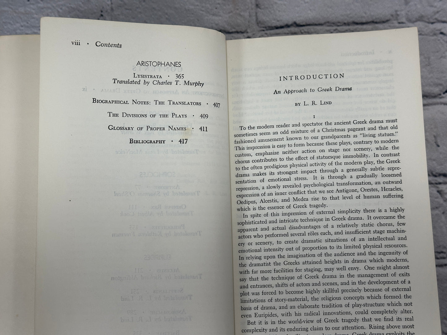 Ten Greek Play: In Contemporary Translations [Riversides Edition · C19 · 1957]