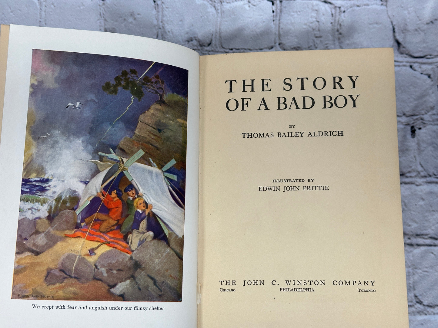 The Story of a Bad Boy by Thomas Bailey Aldrich [1927 · John C Winston Co.]