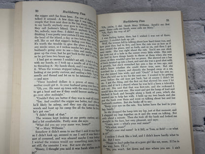 Adventures Of Huckleberry Finn by Mark Twain [Riversides Edition · A15 · 1958]
