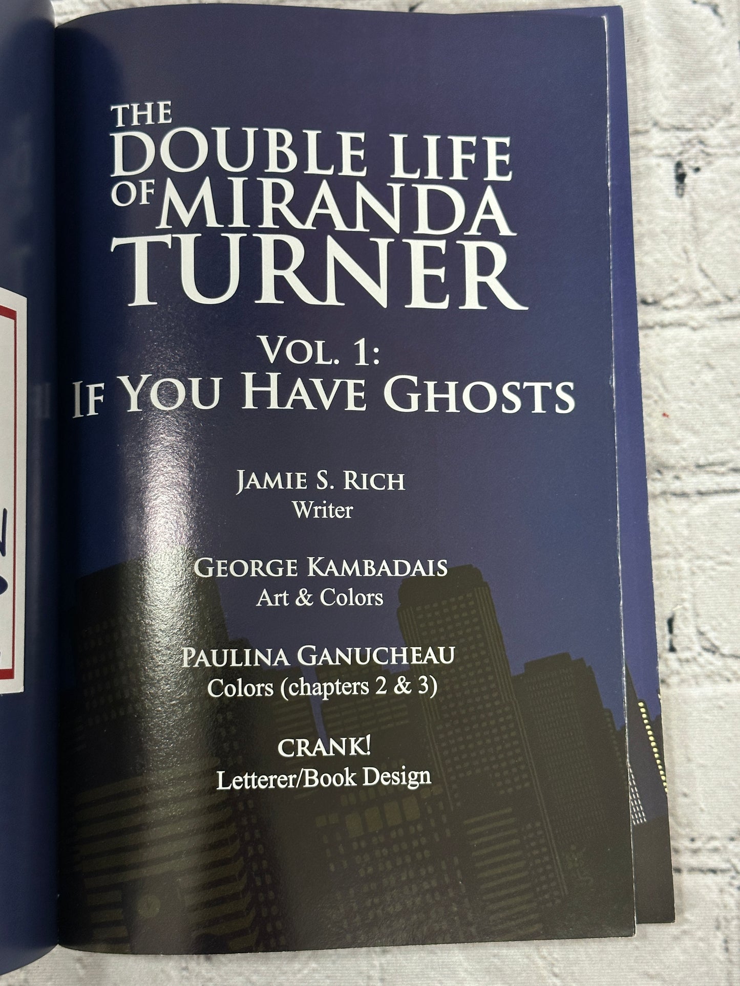 The Double Life of Miranda Turner Volume 1 by Rich & Kambadais [2001]