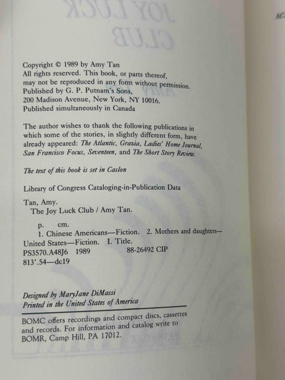 Joy Luck Club