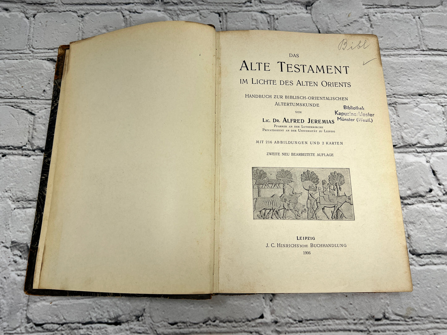 Das Alte Testament im Lichte des Alten Orients by Alfred Jeremias [1906]