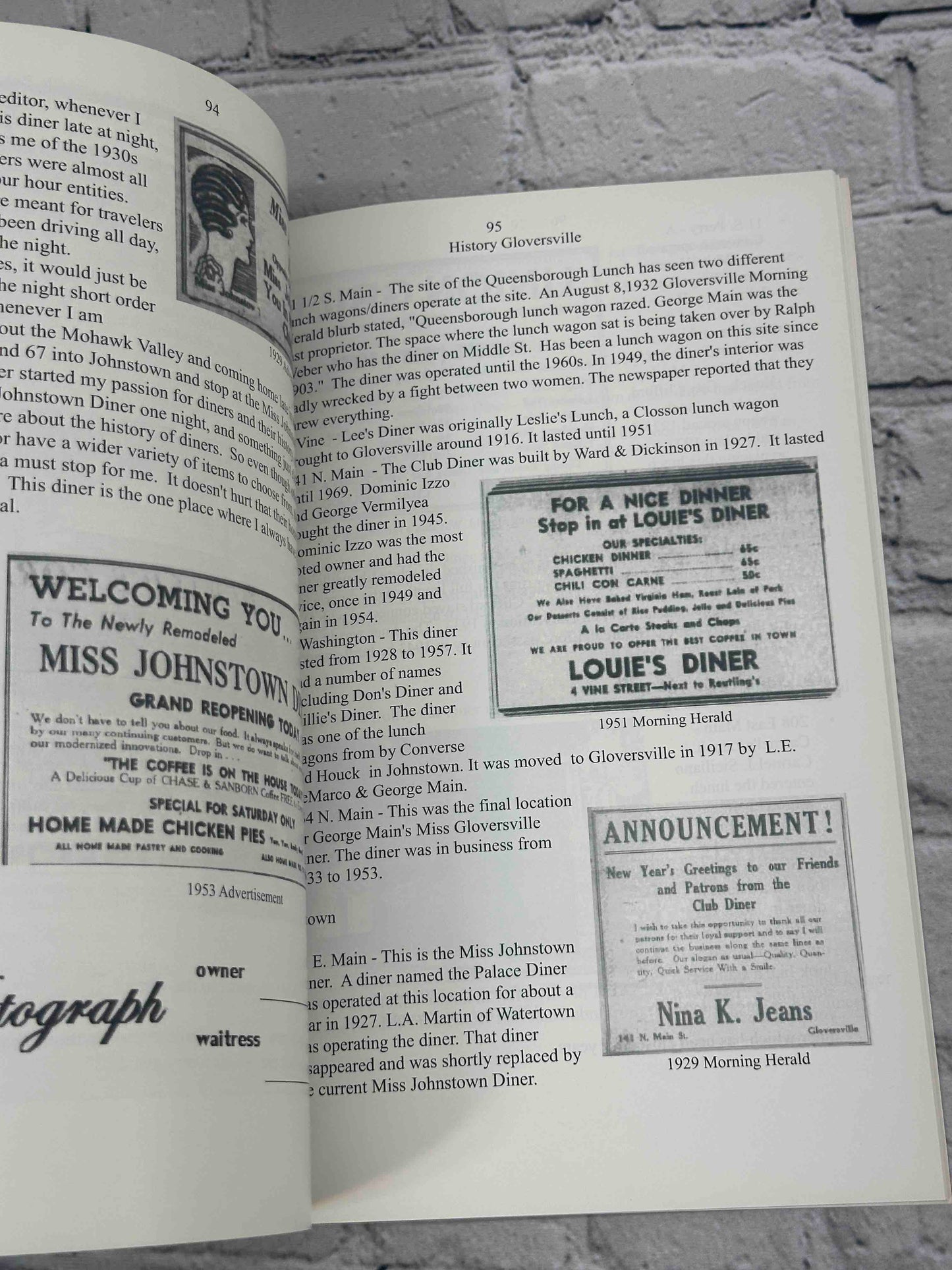 Diners of the capital District (New York)