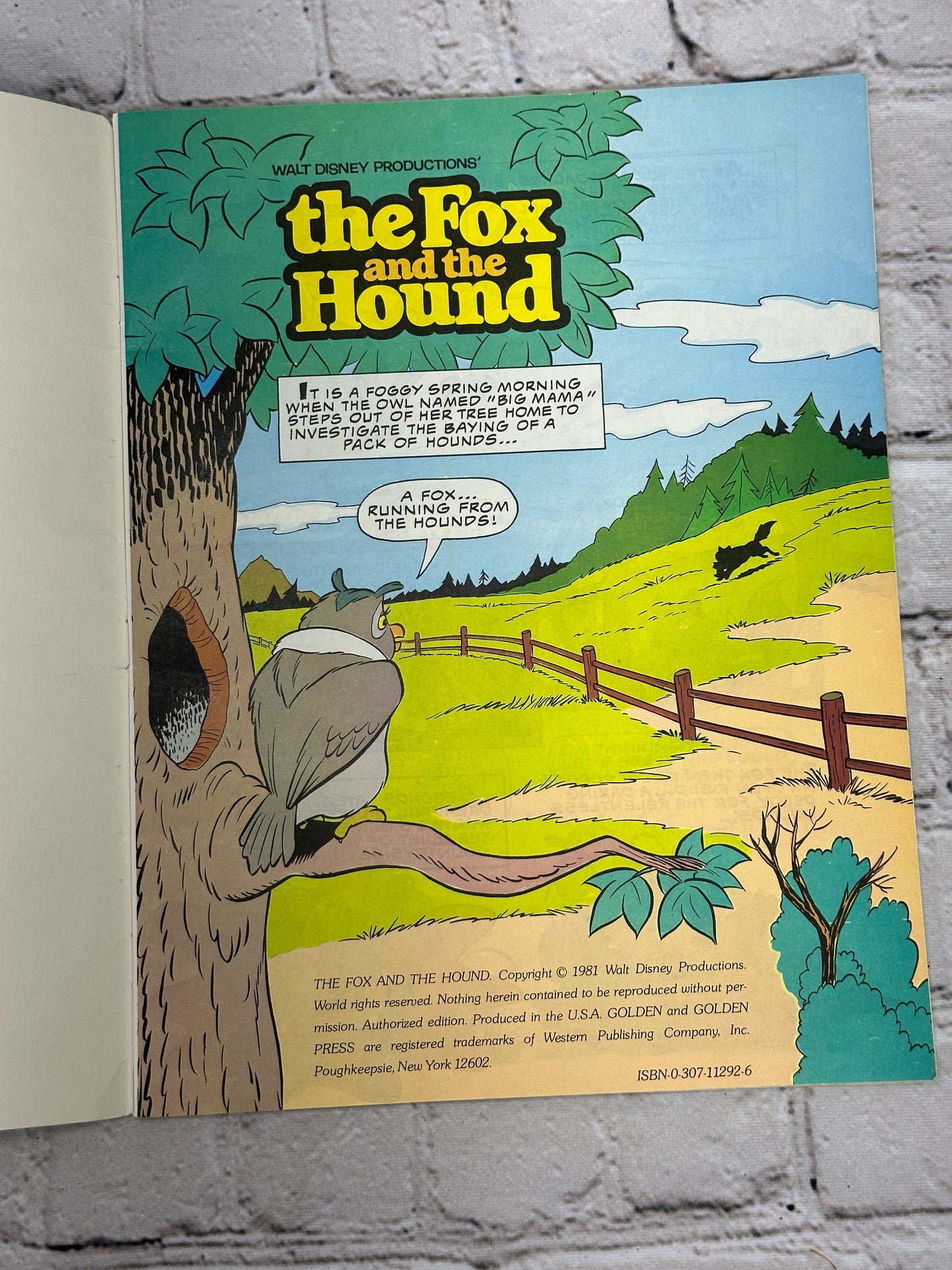 The Fox and the Hound [1981 · Golden Books]