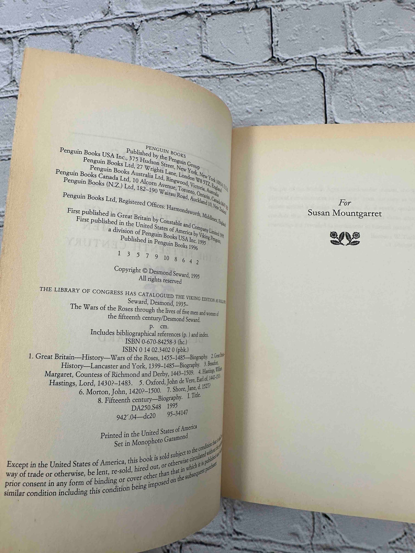 The Wars of the Roses: Through the Lives of Five Men and Women of the Fifteenth Century