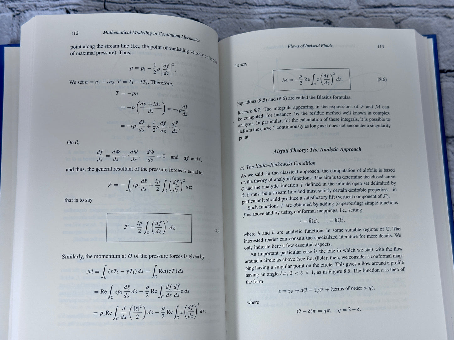 Mathematical Modeling in Continuum Mechanics by Temam & Miranville [2001]