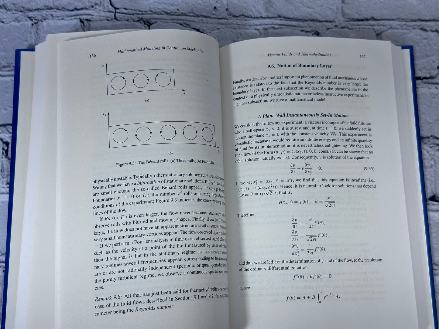 Mathematical Modeling in Continuum Mechanics by Temam & Miranville [2001]