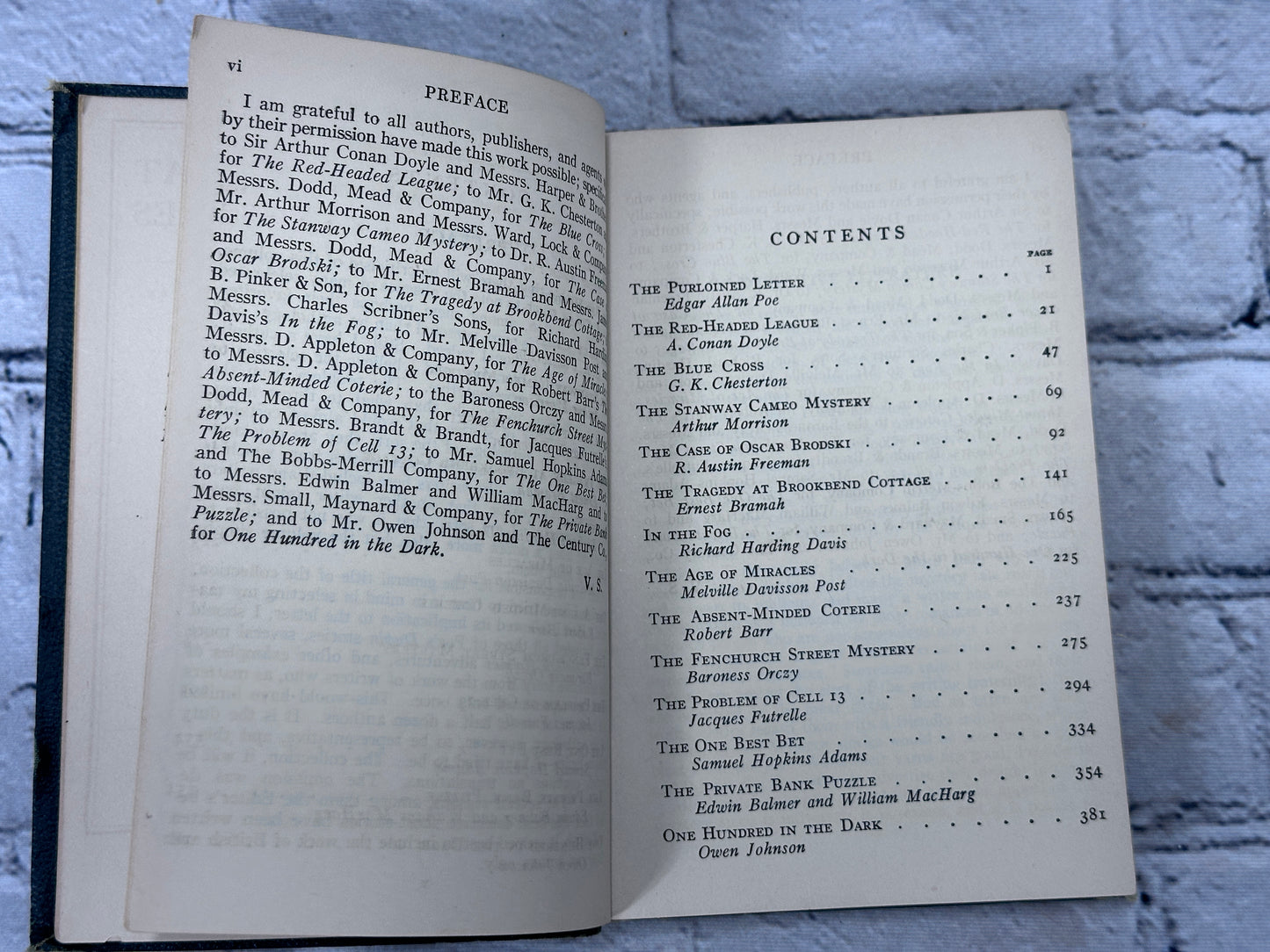 Fourteen Great Detective Stories [First Modern Library Edition · 1928]