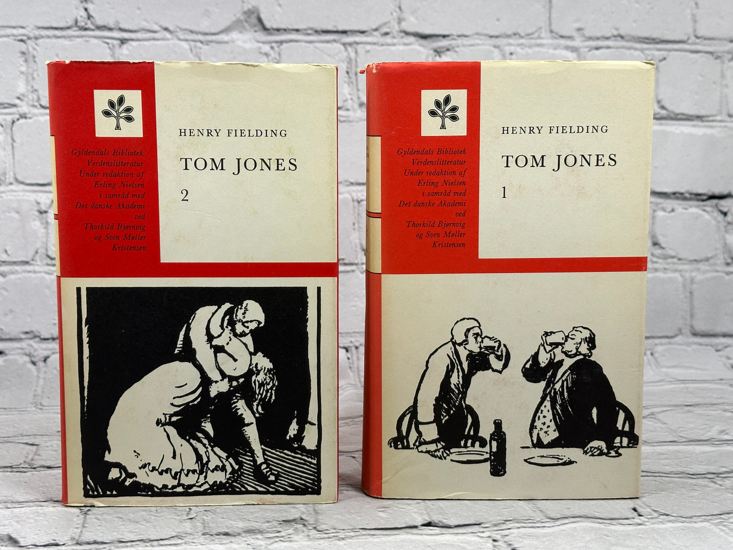 Tom Jones 1 & 2 by Henry Fielding [1967 · Gyldendals Bibliotek · Danish]