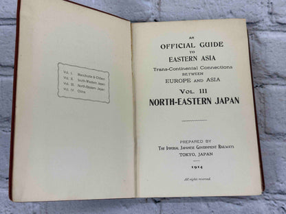 The Official Guide to Eastern Asia: North Eastern Japan [Volume 3]