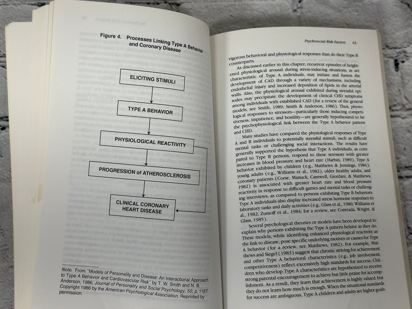 Coronary Heart Disease: A Behavioral Perspective by Timothy Smith [1992]