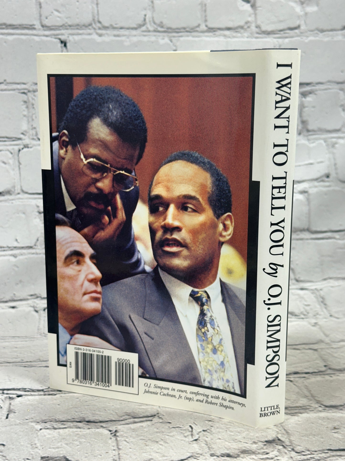 I Want to Tell You by OJ Simpson [First Edition · 1st Print · 1995]