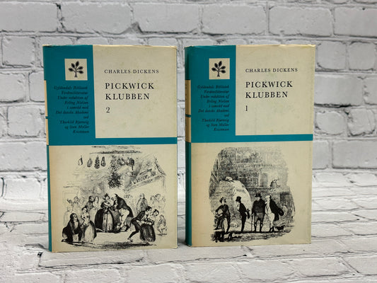 Pickwick Klubben 1&2 Pickwick Papers Dickens [1966 · Gyldendals Bibliotek · Danish]
