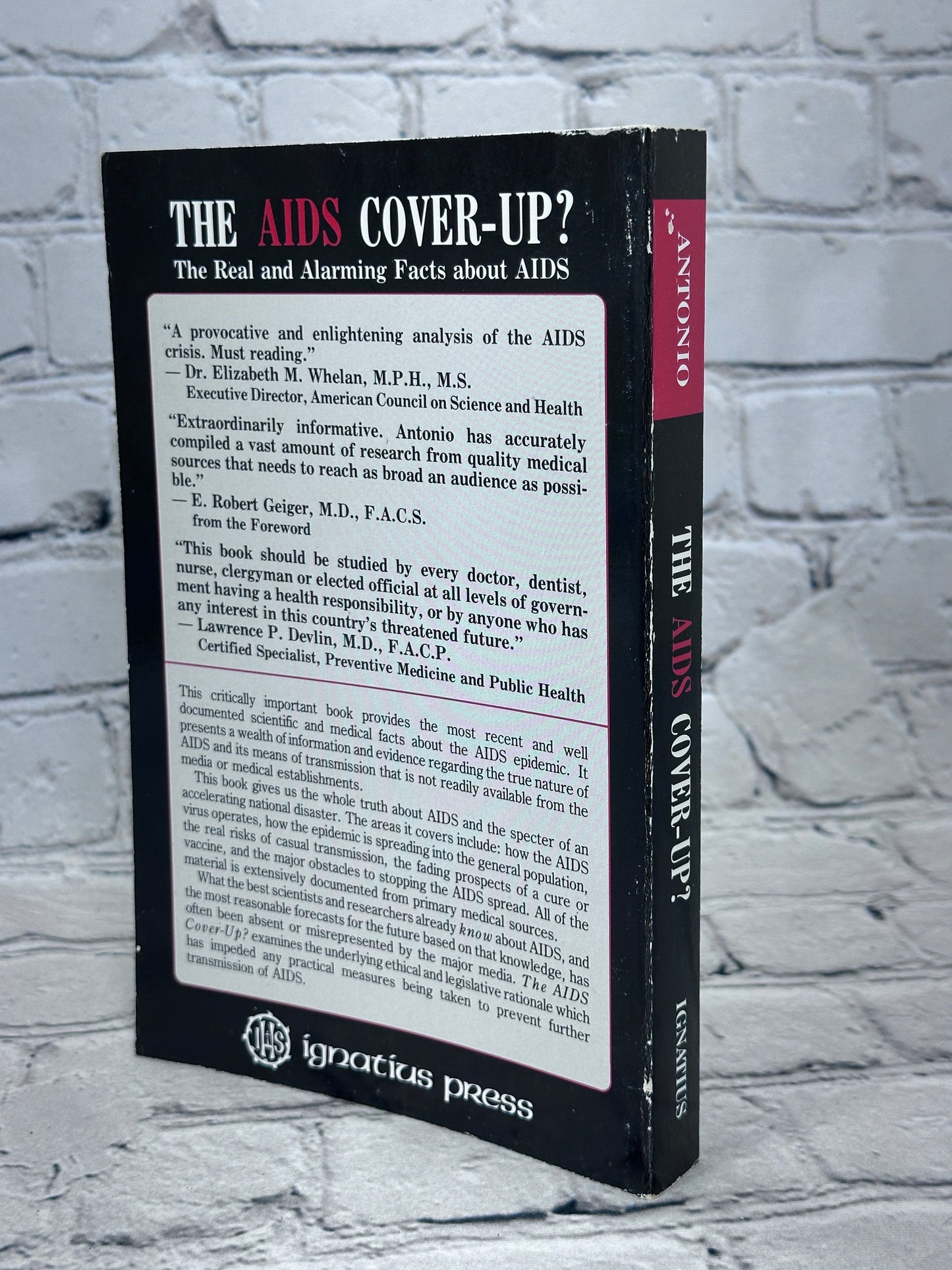 The AIDS Cover-Up: The Real and Alarming Facts about AIDS [2nd Edition · 1987]