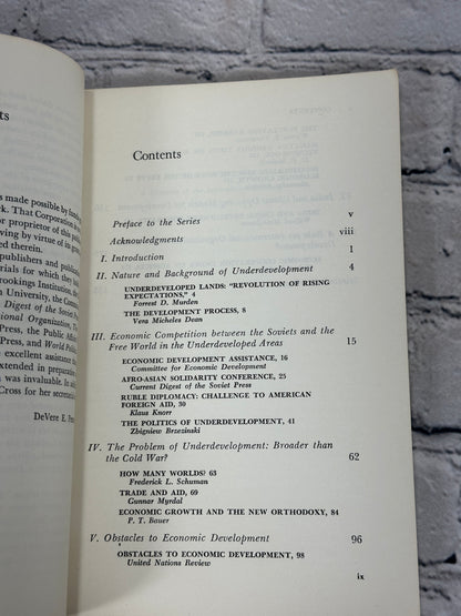The Underdeveloped Lands: A Dilemma of the International Economy [1960]