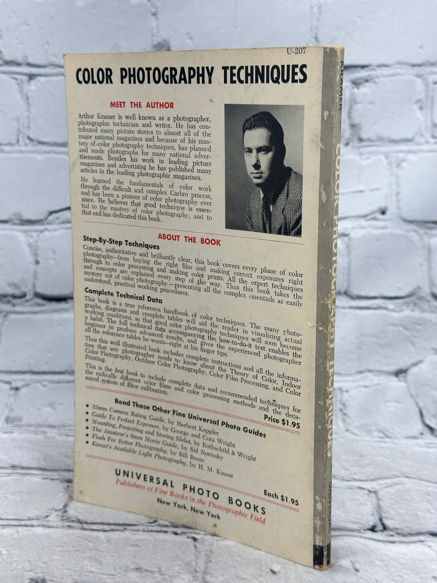 Color Photography Techniques by Arthur Kramer [1958]