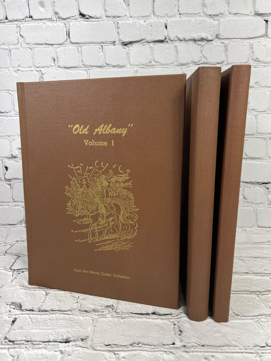 Old Albany Volumes 1, 2 and 3 by Morris Gerber, 1970-1972 Morris Gerber hardcover - three volumes, Volume 1 front cover
