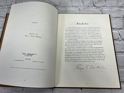 Old Albany Volumes 1, 2 and 3 by Morris Gerber, 1970-1972 Morris Gerber hardcover - copyright page and introduction, Volume 2