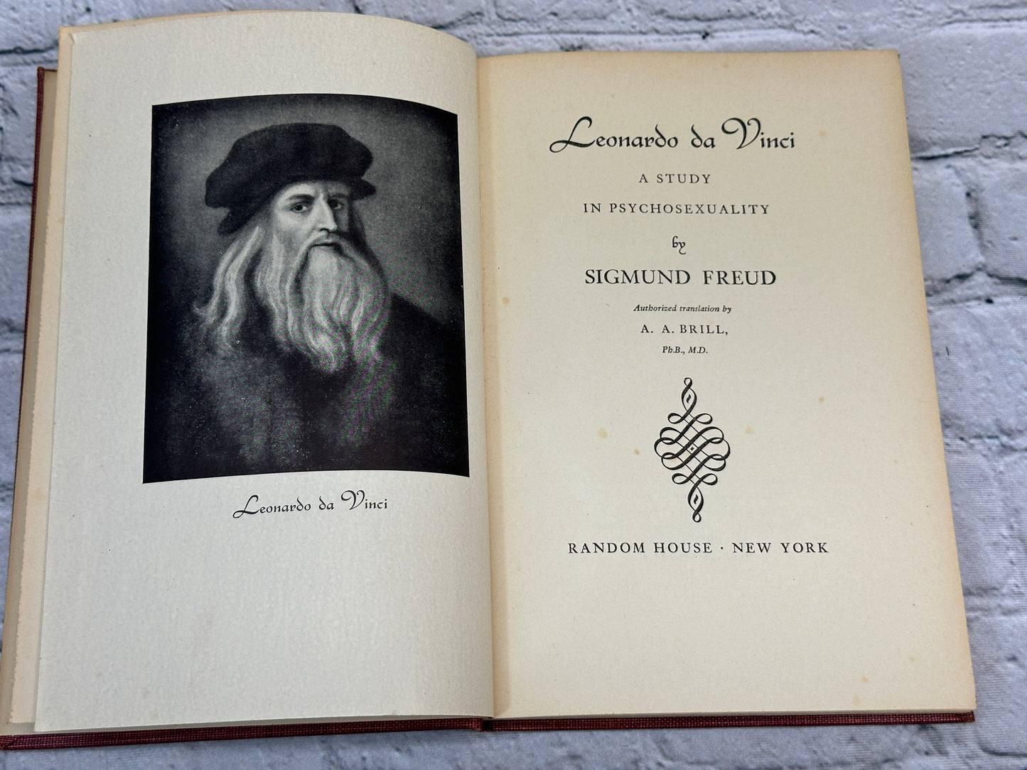 Leonardo Da Vinci A Study In Psychosexuality Sigmund Freud [ 1947 · 2nd Print]