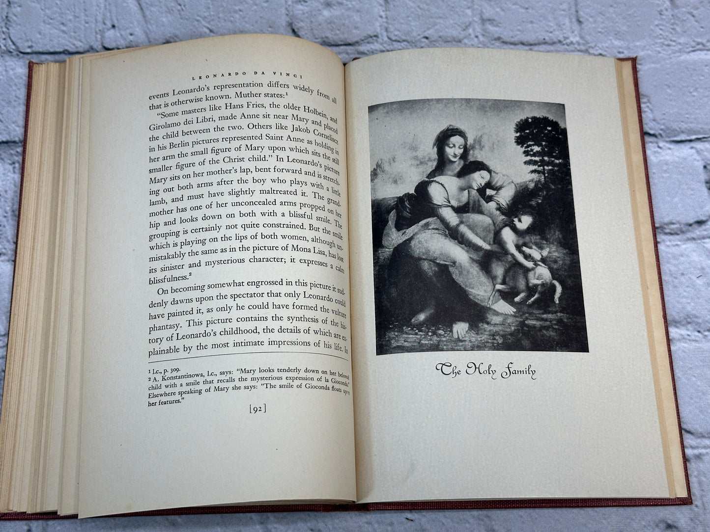 Leonardo Da Vinci A Study In Psychosexuality Sigmund Freud [ 1947 · 2nd Print]