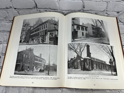 Old Albany Volumes 1, 2 and 3 by Morris Gerber, 1970-1972 Morris Gerber hardcover - interior spread of street photographs