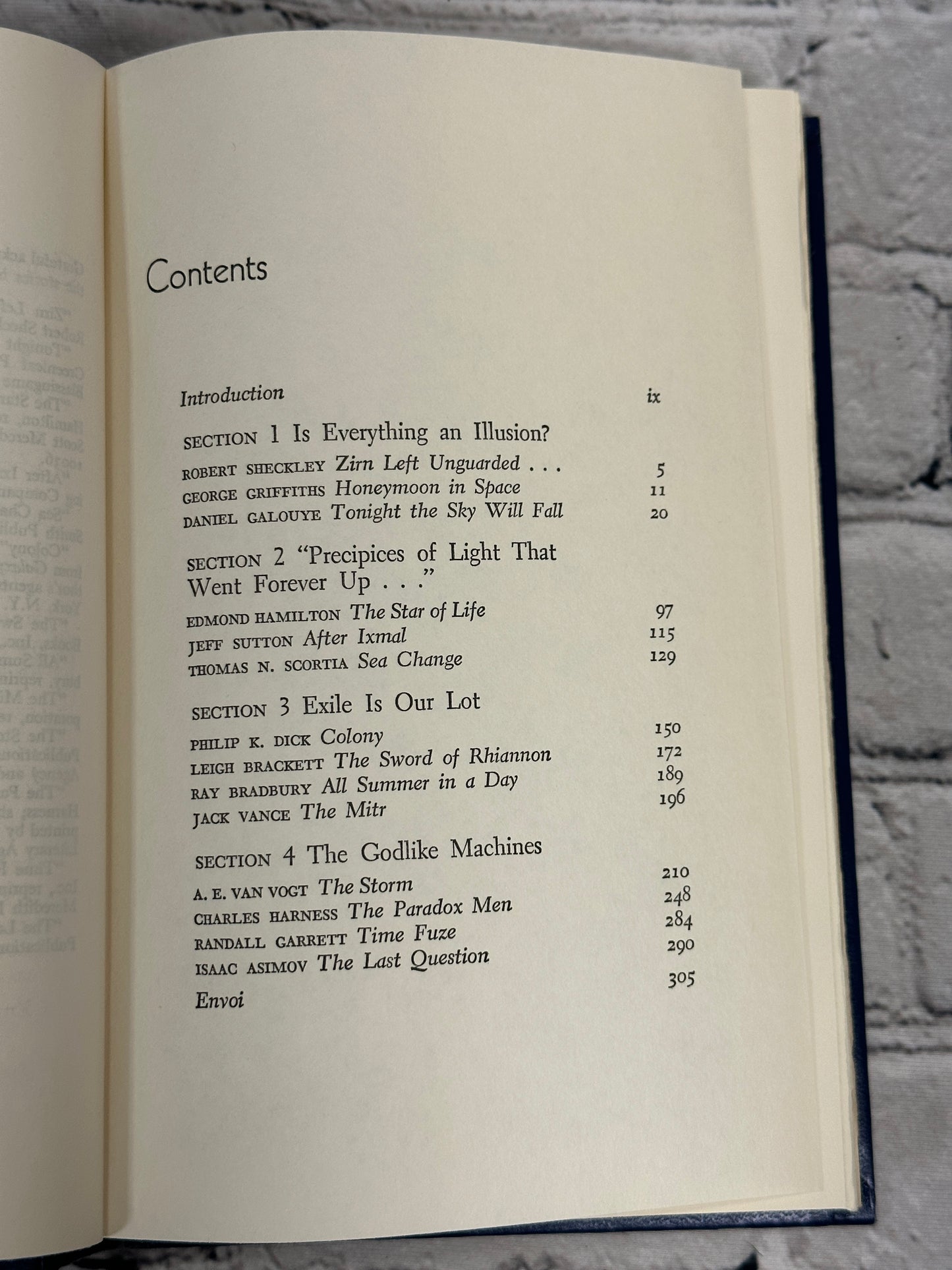 Space Opera: An Anthology of Way-Back-When Futures, Brian Aldiss [1974 · BCE]