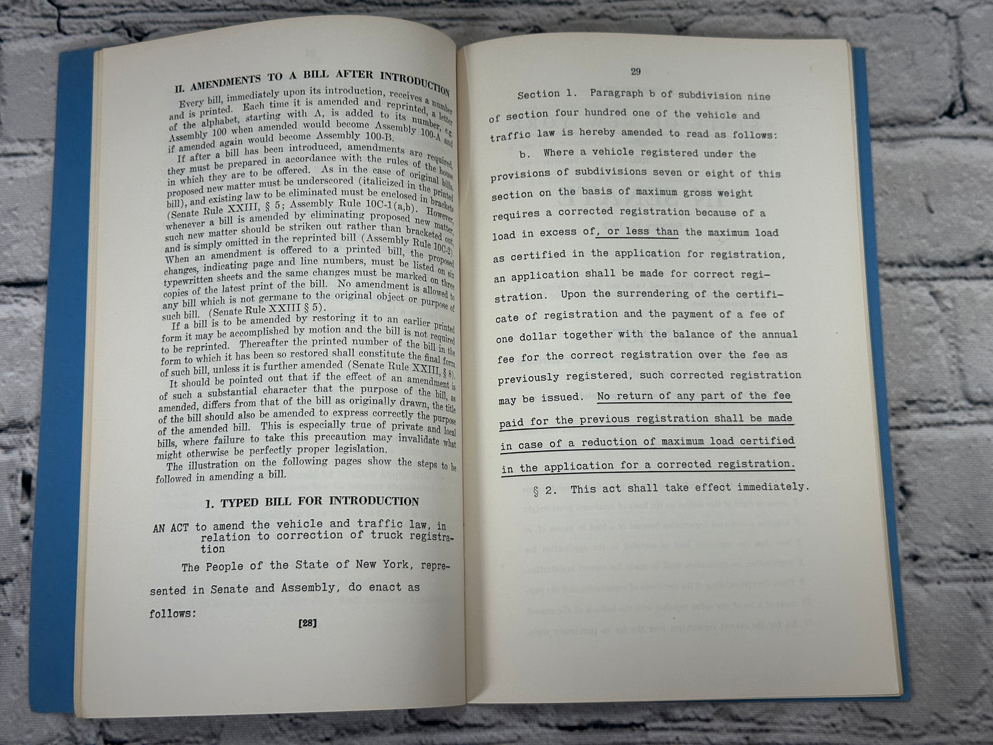 Bill Drafting Manual [State of New York · Legislative Bill Drafting Com. · 1968]