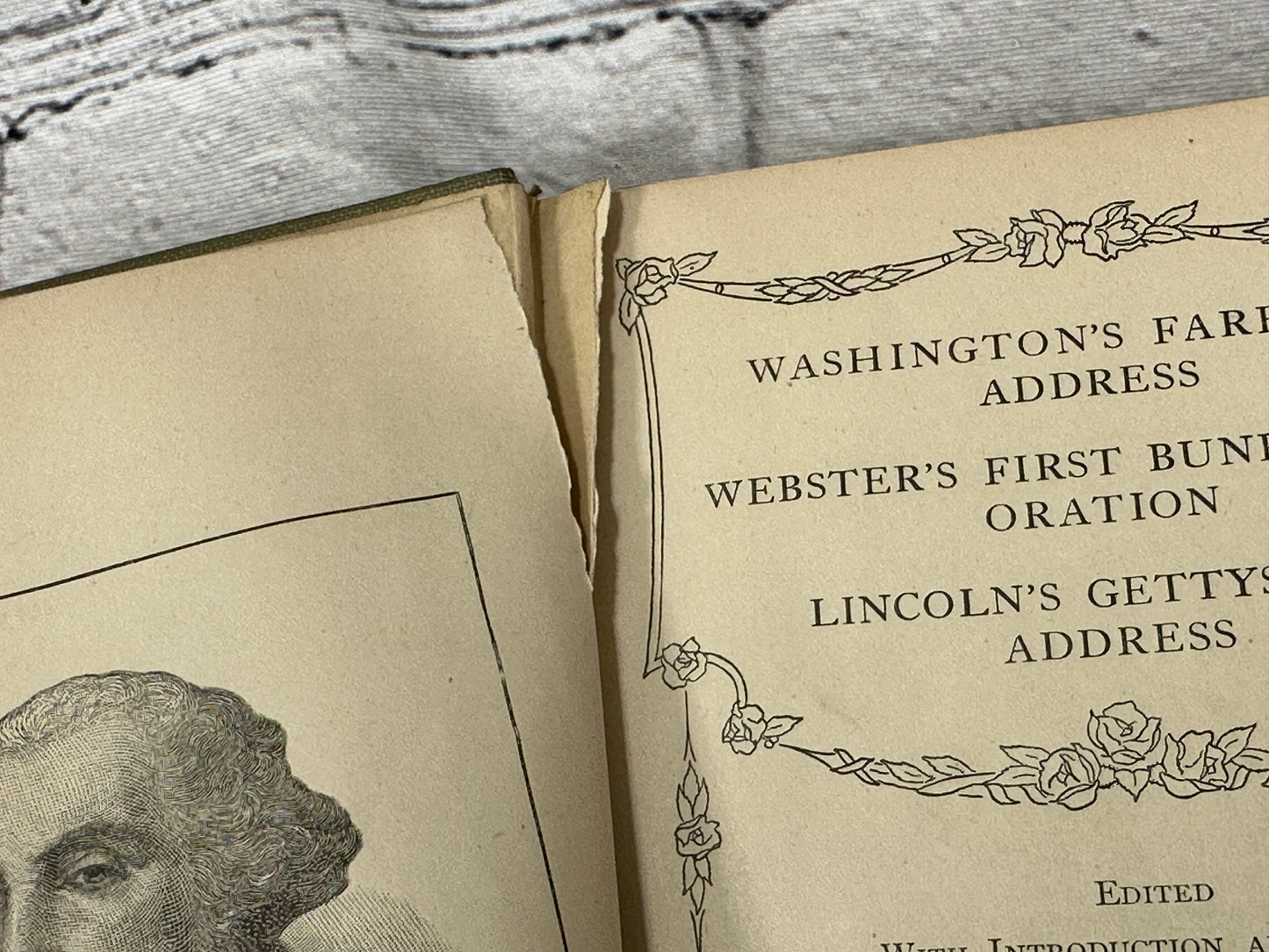 Washington's Farewell Lincoln’s Gettysburg [1919 · Standard English Classics]