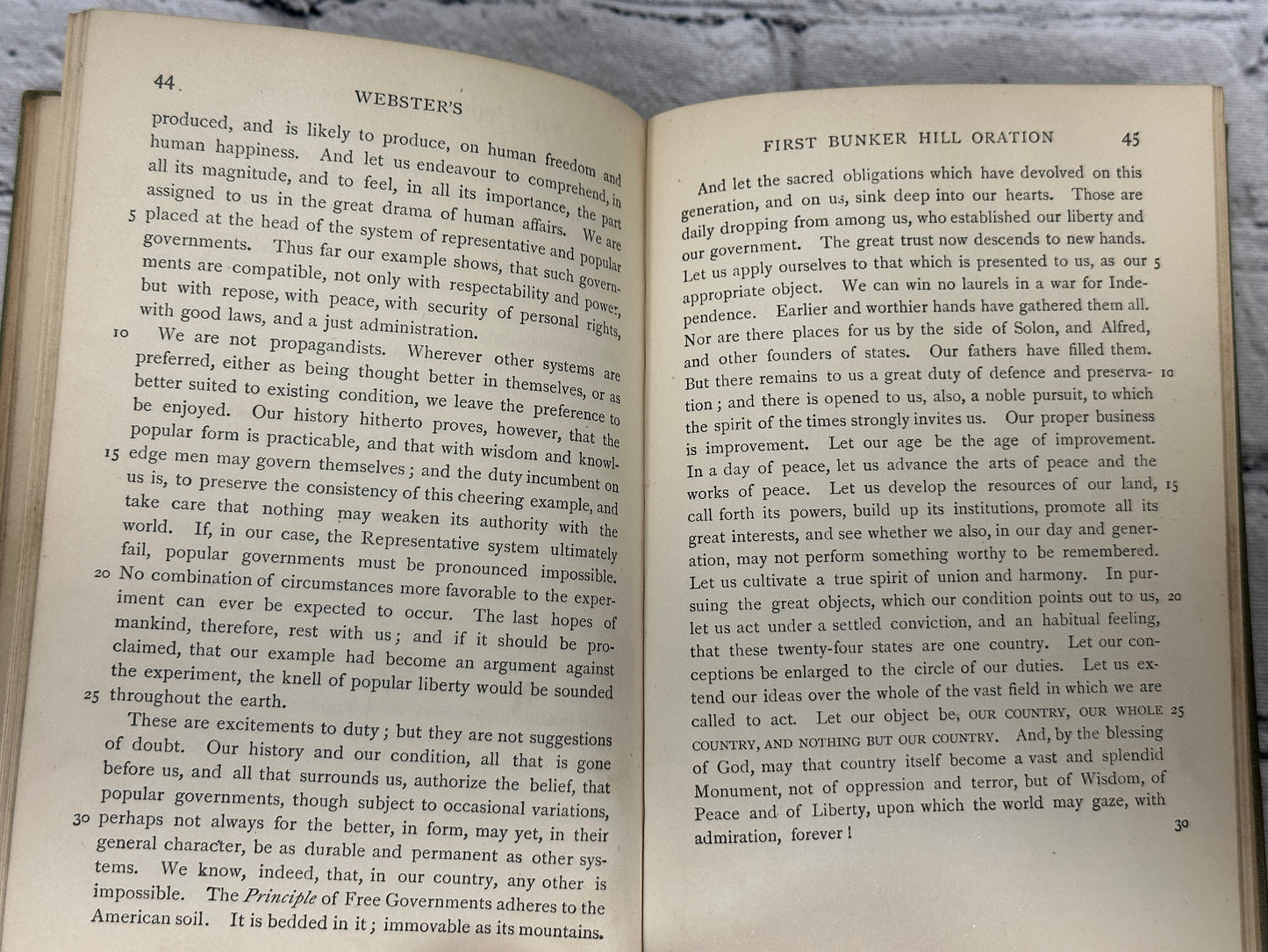 Washington's Farewell Lincoln’s Gettysburg [1919 · Standard English Classics]