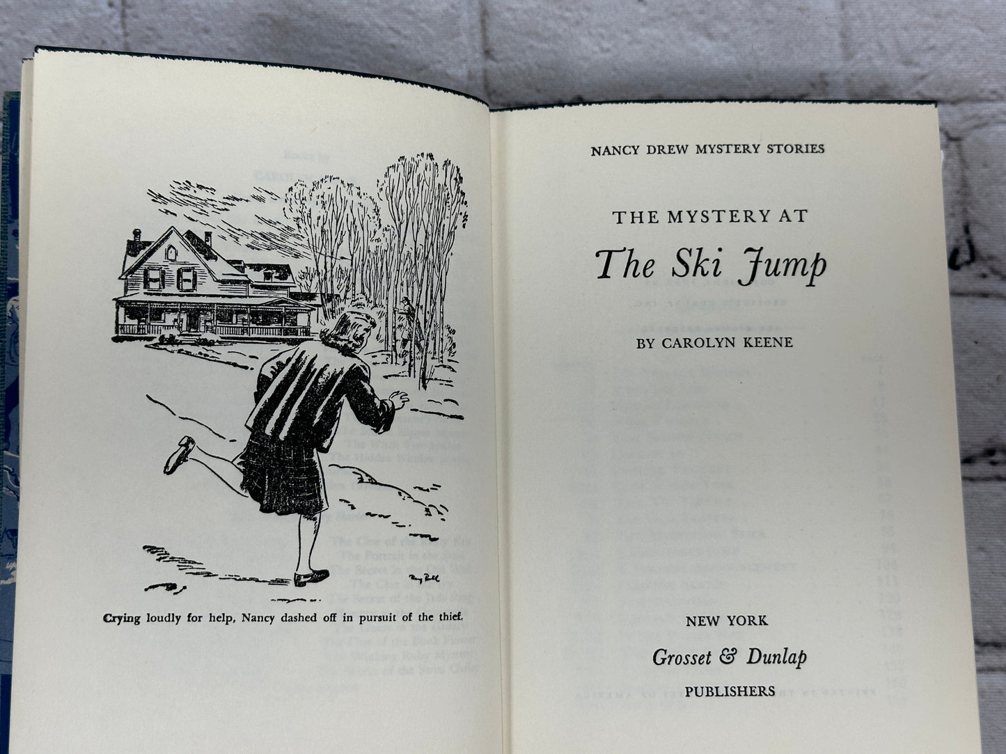 The Mystery At The Ski Jump by Carolyn Keene Nancy Drew #29 [1952]
