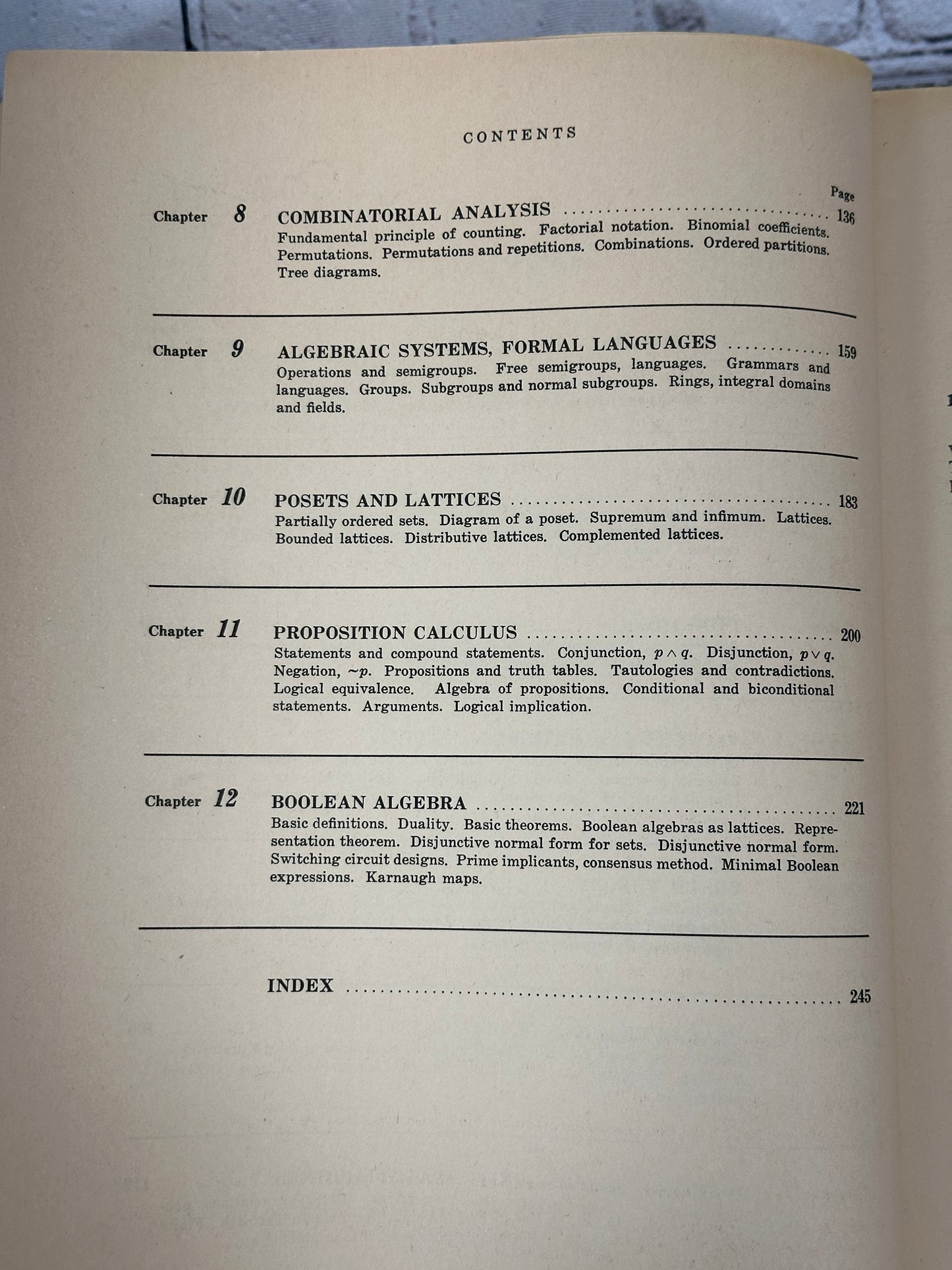 Discrete Mathematics by Seymour Lipschutz [Schaum's Outline Series · 1976]