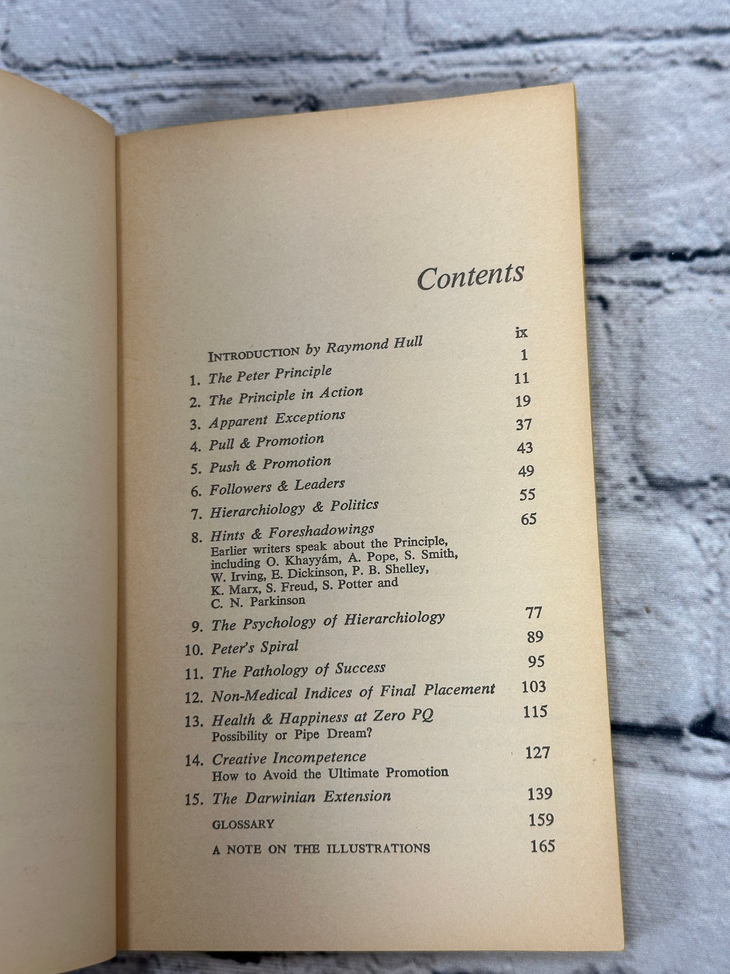 The Peter Principle Why Things Always Go Wrong by Dr. Laurence Peter [1970]