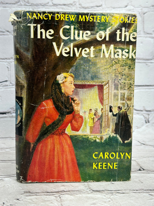 The Clue of the Velvet Mask: Nancy Drew #30 By Carolyn Keene [1953]