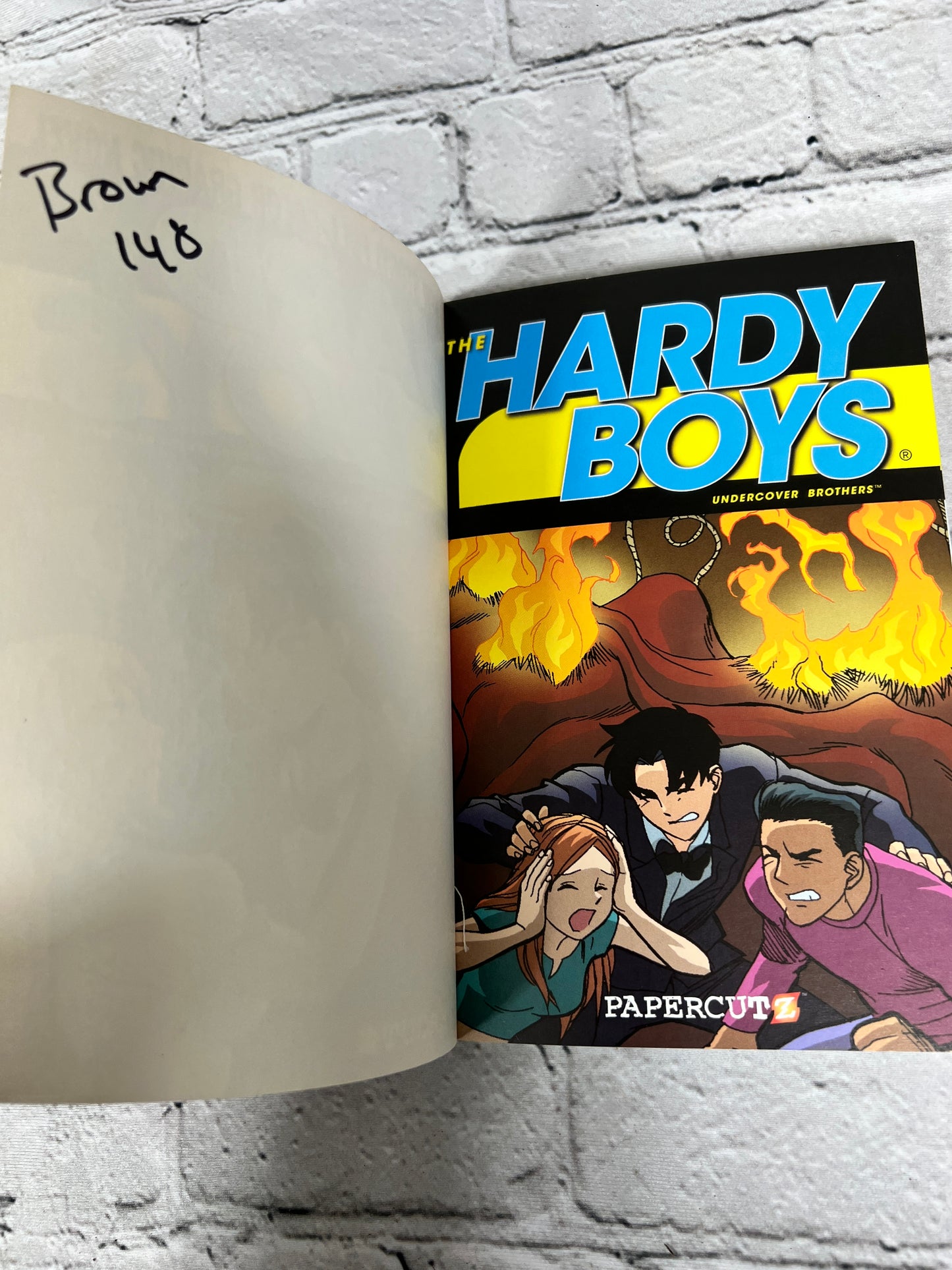 The Hardy Boys #9: To Die Or Not To Die? by Lobdell & Rendon [Papercutz · 2007]