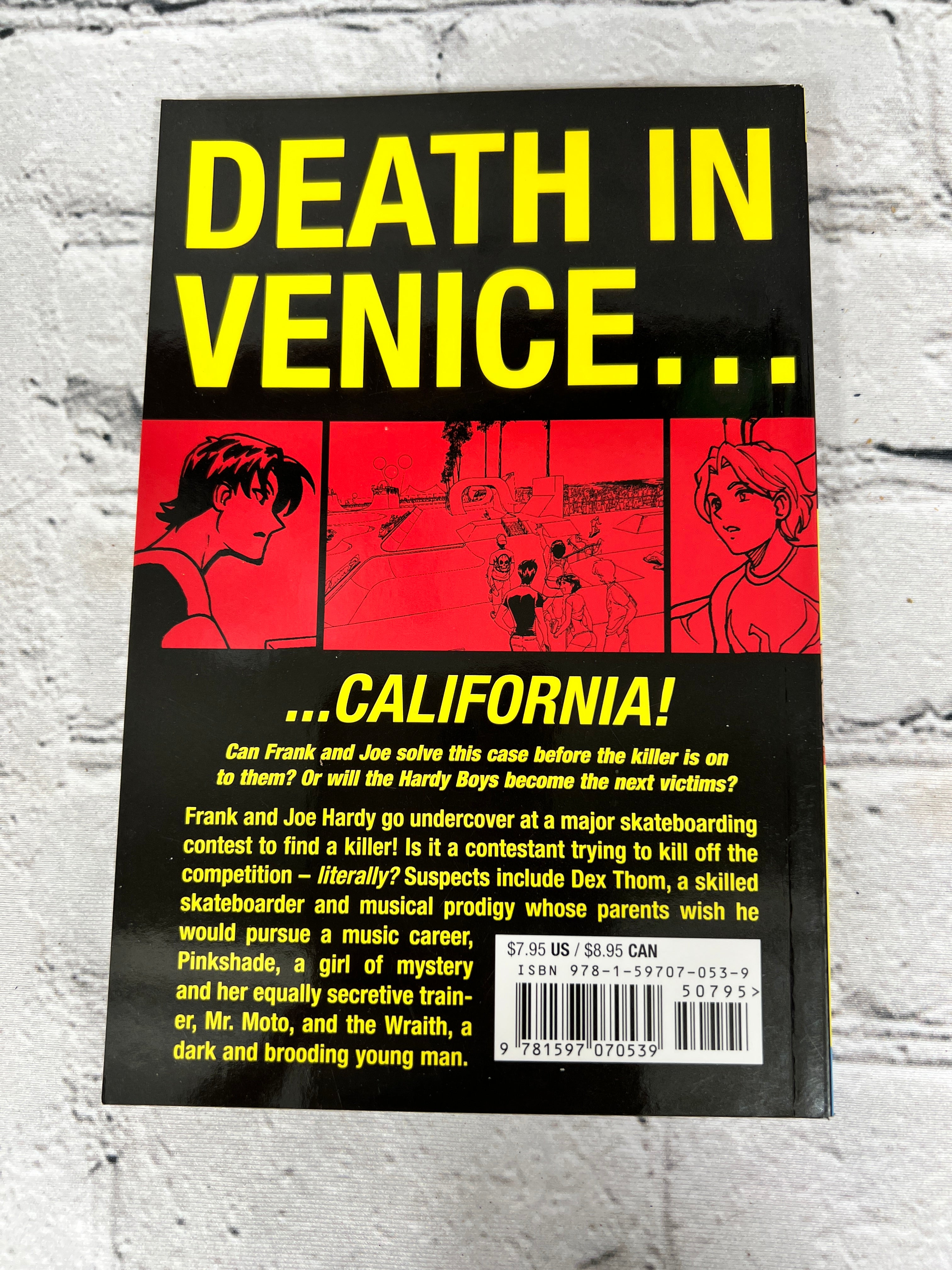 The Hardy Boys #8: Board To Death by Lobdell & Rendon [Papercutz
