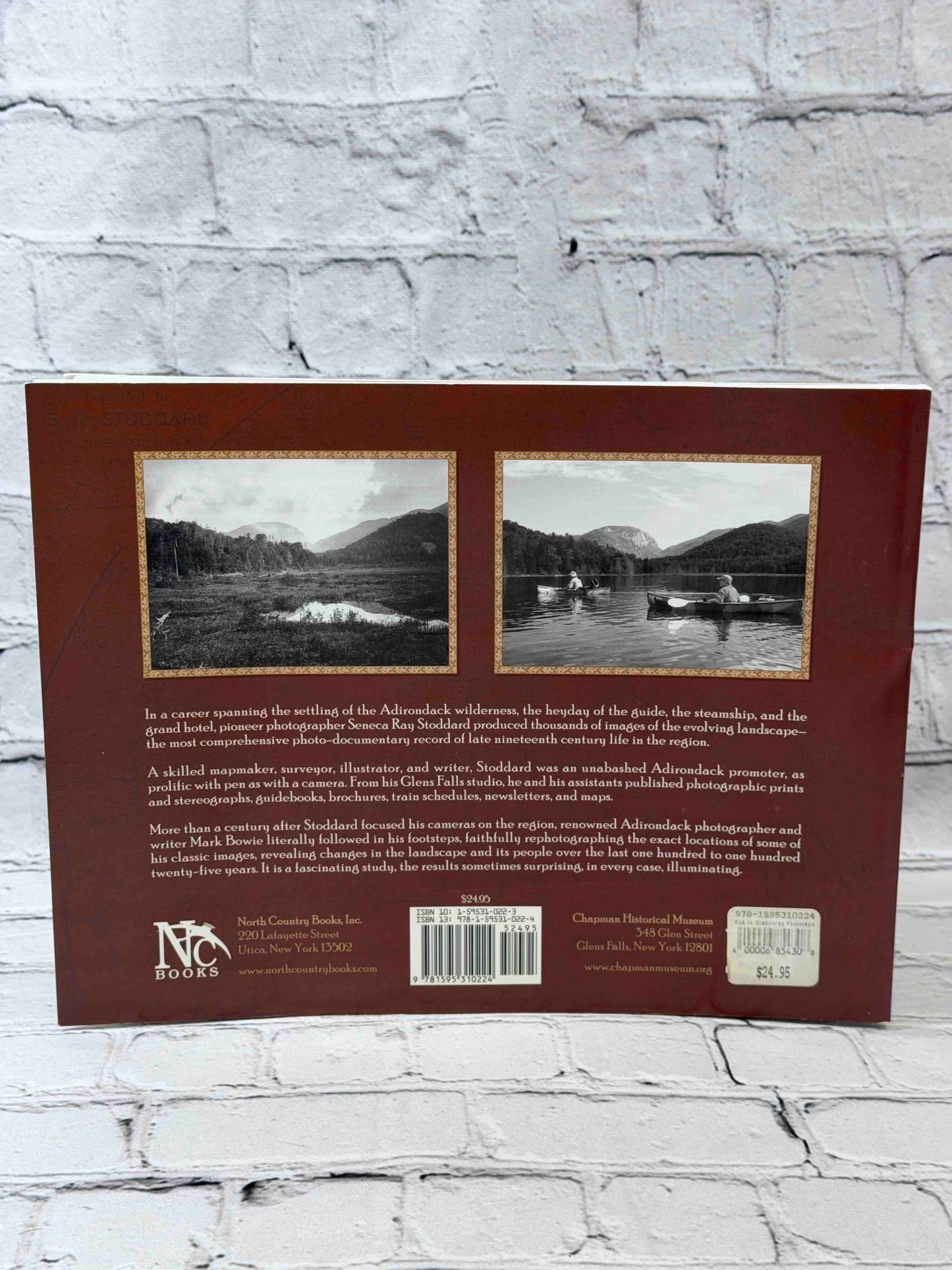 In Stoddard's Footsteps: The Adirondacks: Then & Now (SIGNED)