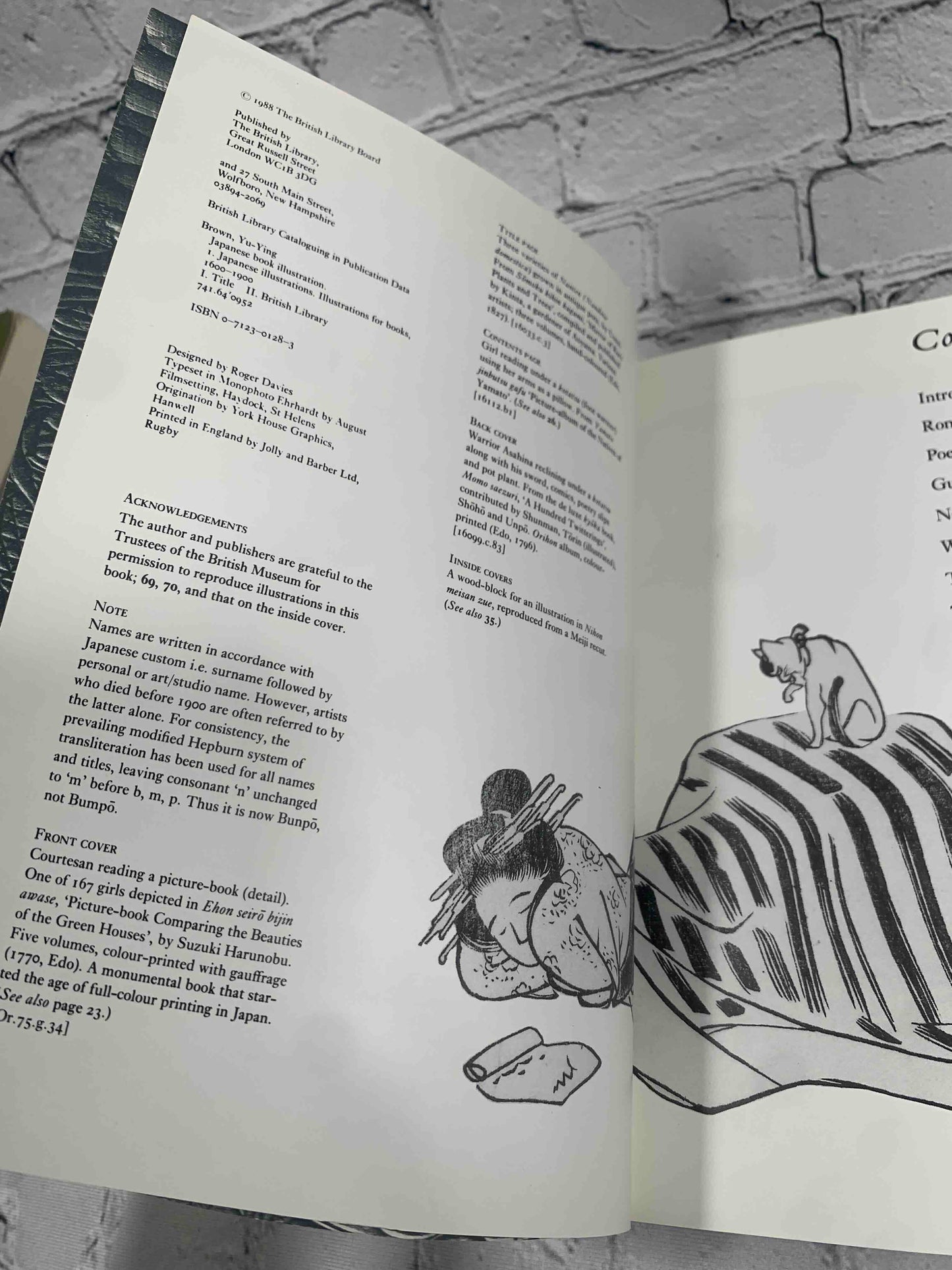 Japanese book illustration