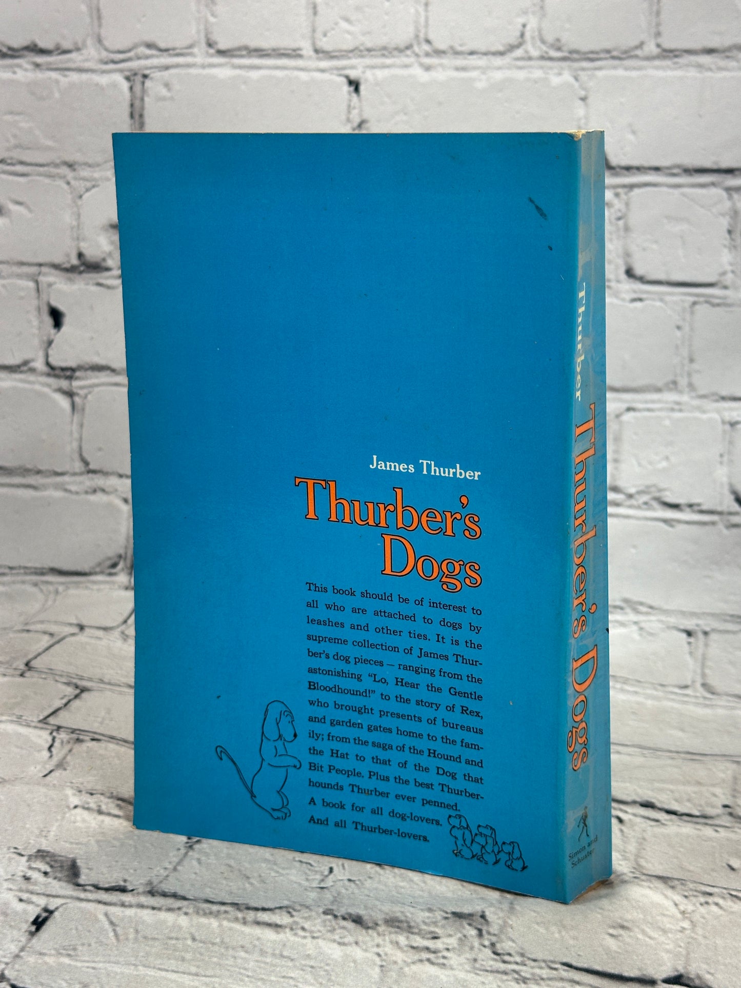 Thurber’s Dogs by James Thurber [1st PB Printing · 1963]