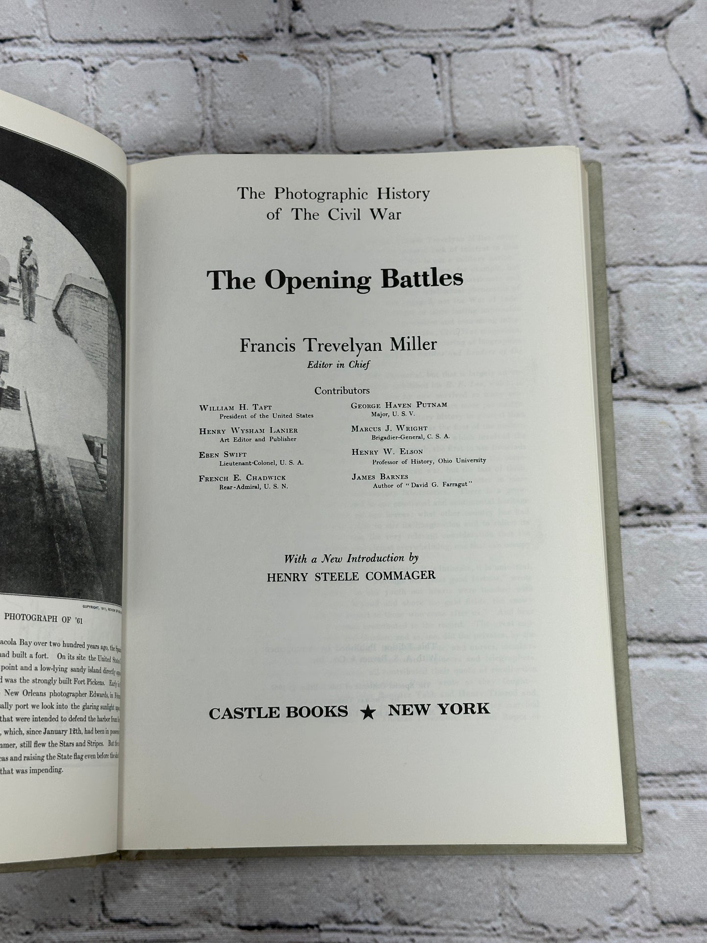 The Opening Battles: The Photographic History of Civil War [1957]