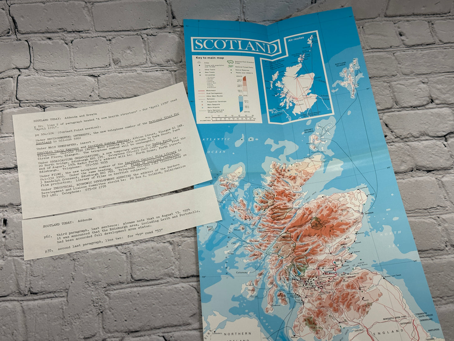 Scotland Today By the Scottish Office and Central Office of Information [1974]