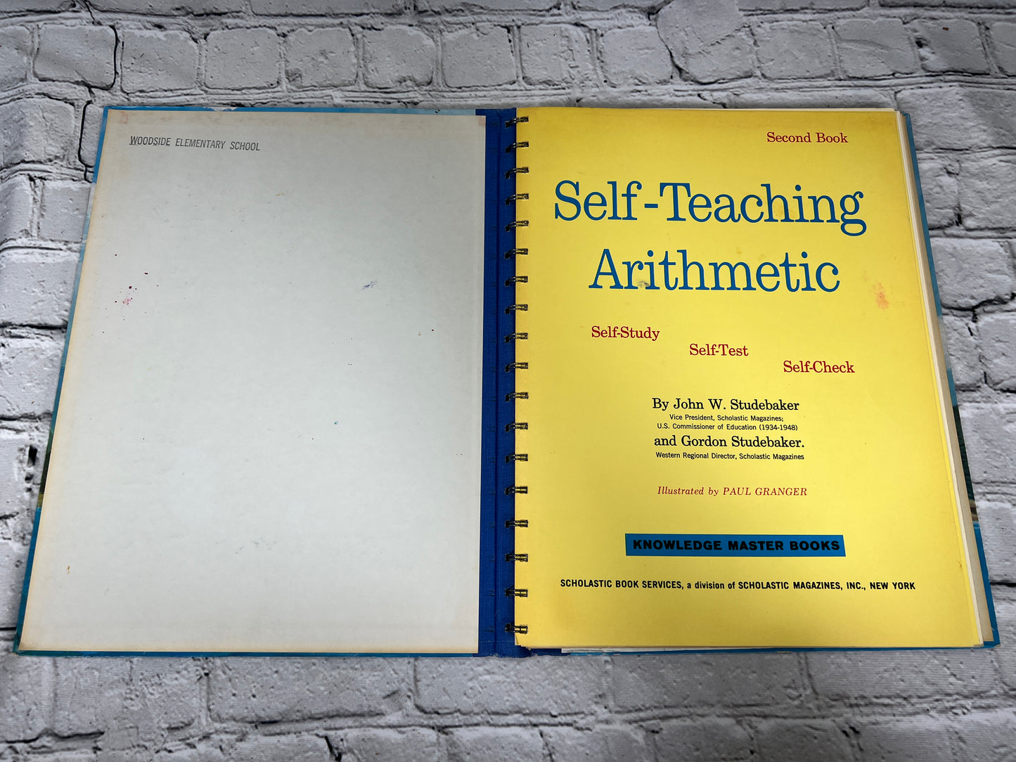 Self Teaching Arithmetic Second Book by John Studebaker [1970 · 1st Print]