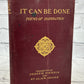 It Can Be Done Poems Of Inspiration by Joseph Morris and St. Clair Adams [1928]