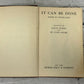 It Can Be Done Poems Of Inspiration by Joseph Morris and St. Clair Adams [1928]