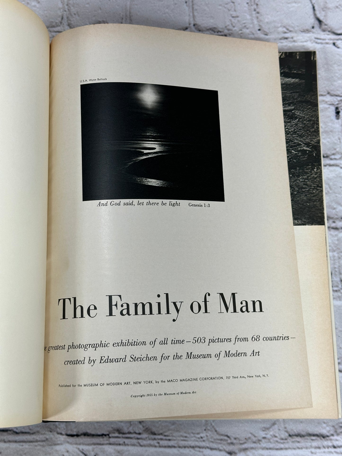 The Family of Man, Edward Steichen, Carl Sandburg [1st Edition · 1955]