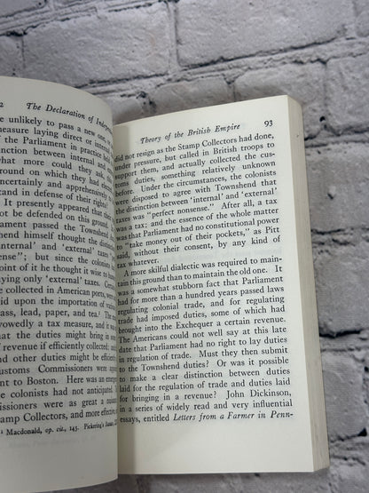 Declaration of Independence: A Study in the History of Political Ideas by Carl Baker
