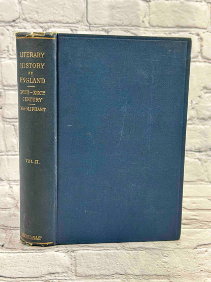 Literary History of England (Vol. 1 & 2)