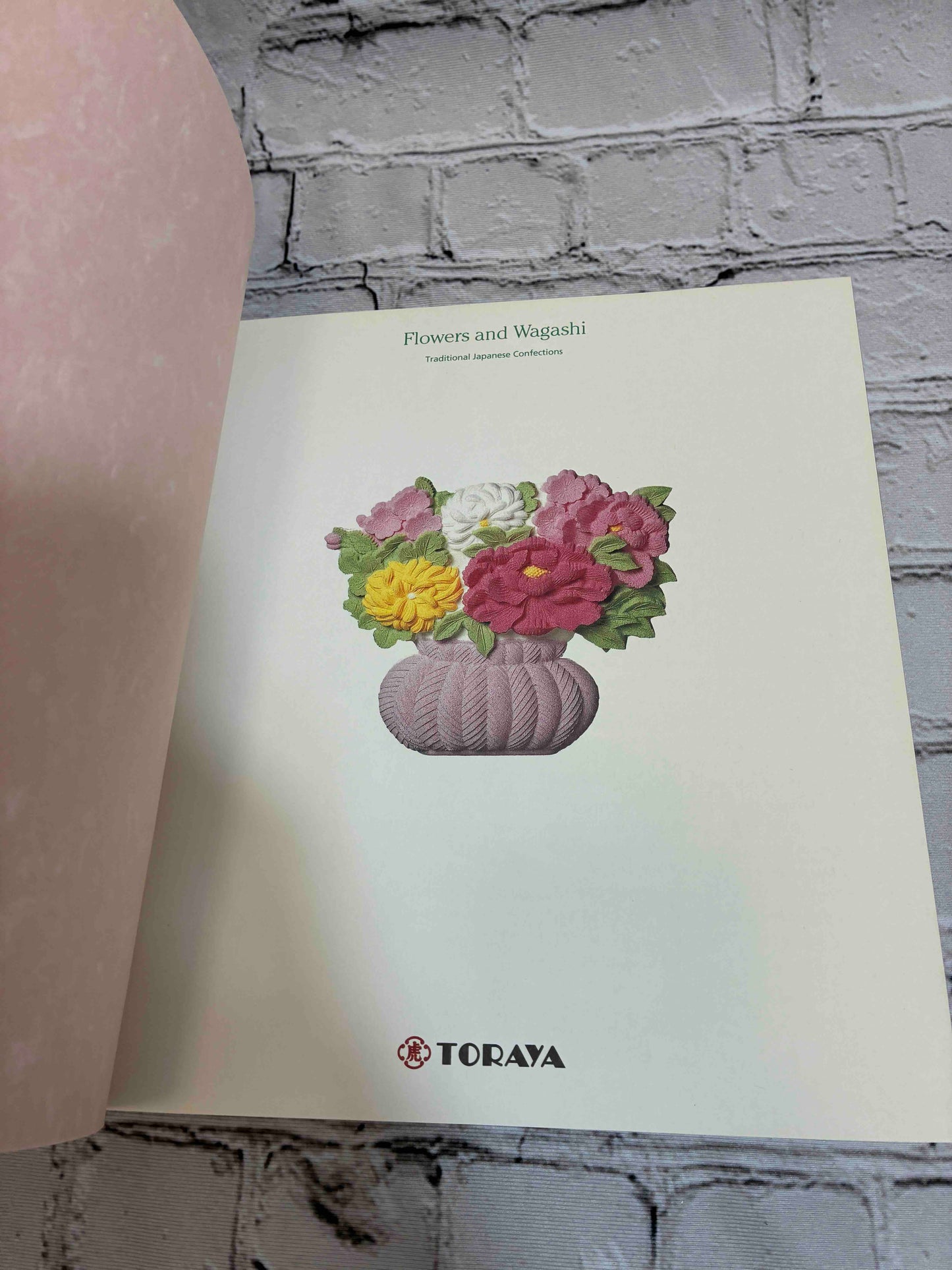Flowers and Wagashi Traditional Japanese Confections