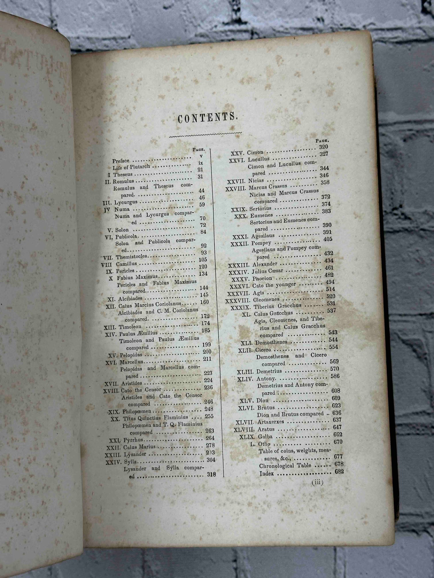 Plutarch's Lives & A Life of Plutarch